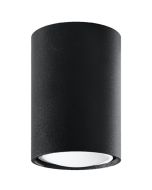Sollux Lagos SL.1000 zwarte buis plafondlamp