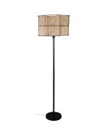 Britop Marinero 124420104 zwarte vloerlamp met linnen