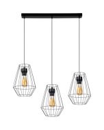 Britop Endorfina 1324304 hanglamp van zwart metaaldraad