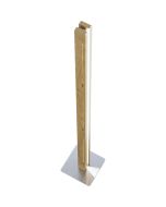 Elobra Panama 141090 eikenhouten vloerlamp met touchdimmer