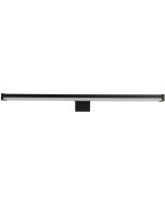 Searchlight Kos 17003-40BK zwarte spiegellamp van 40cm voor spiegelmontage met led paneel