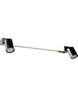 Trio Enrico 281470306 brandende chromen spiegellamp met twee spots
