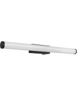 Trio Mattimo 283270232 zwarte buisvormige spiegellamp van 60cm met schakelaar