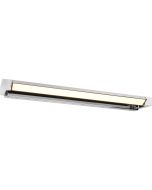 Trio Fabrizio 284779106 chromen spiegellamp van 80cm met naar beneden gericht kantelbare lichtbalk en touchschakelaar