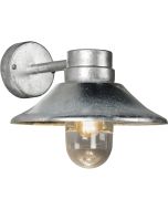 Konstsmide Vega 428-320 zink kleurige wandlamp