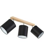 Britop Aprillia 56746374 eikenhouten spot met zwarte kapjes