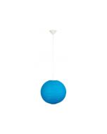 Brilliant Osaka 71170A03 blauwe hanglamp van rijstpapier