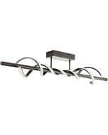 Brilliant Amalie G99817/06 zwarte design plafondlamp