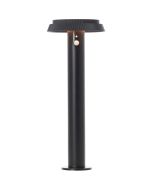 Brilliant Alvero G40431/06 sokkellamp met solar en bewegingsmelder