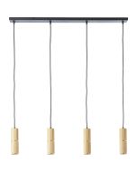 Brilliant Marty G80052/86 goud kleurige hanglamp
