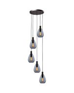 Freelight Dorato H2055SK rookglazen hanglamp