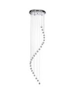 Searchlight Hallway 5742CC plafondlamp met kristallen