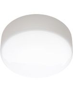 Brilliant Isar 90239/05 witte schijfvormige plafonniere van glas