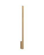 Thoro Lahti TH.196 goudkleurige slanke wandlamp van 90cm voor indirect licht