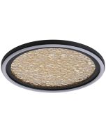 Plafonniere Luna goud 30cm
