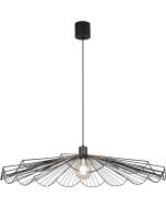 Hanglamp Margarita zwart 80cm