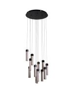 Searchlight Moonbeam 10879-13BK marmerkleurige hanglamp