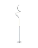 Trio Course R42051107 stalen vloerlamp