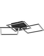 Trio Trail R64493132 zwarte plafondlamp