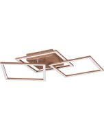 Trio Trail R64493165 koffie kleurige plafondlamp