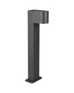 Trio Roya 504260242 antracietgrijze sokkellamp met GU10 spot naar beneden
