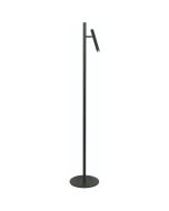 Freelight Luogo S1910Z zwarte vloerlamp