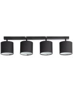 Brilliant Sandra G85031/06 plafondlamp zwart