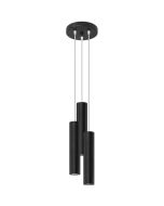 Sollux Lagos SOL1079 mat zwarte hanglamp