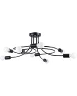 Sollux Levar SL.1457 zwarte plafondlamp