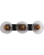 Plafondlamp Sunbeam amber 52cm
