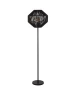 Searchlight Wicker EU11202-1BK vloerlamp van touw