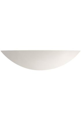 Searchlight Plaster 102 overschilderbare wandlamp van gips 