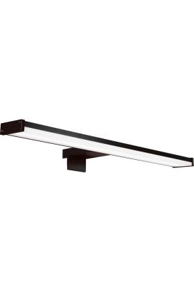 Searchlight Kos 17004-60BK zwarte spiegellamp voor spiegelmontage met LED paneel van 60cm