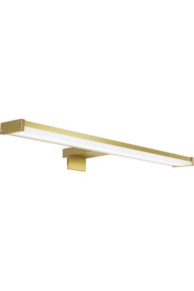 Searchlight Kos 17004-60GO goudkleurige spiegellamp voor spiegelmontage met LED paneel van 60cm