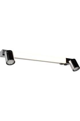 Trio Enrico 281470306 brandende chromen spiegellamp met twee spots