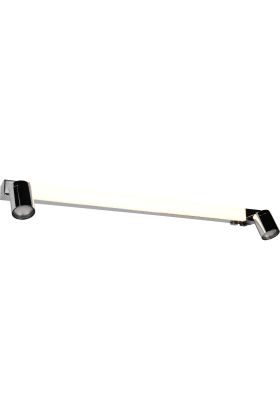 Trio Enrico 281479306 chroom kleurige brandende spiegellamp met twee spots