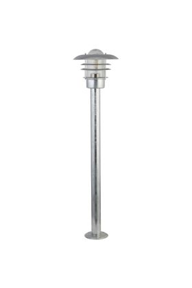 Searchlight Conrad 61159-980SI gegalvaniseerd stalen paallamp