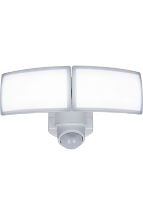 Lutec Arc 7632201053 witte dubbele schijnwerper