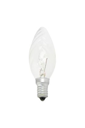 BW35 E14 40w gloeilamp gedraaid