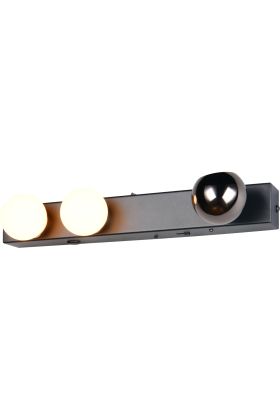 Wandlamp Arpino zwart 30cm