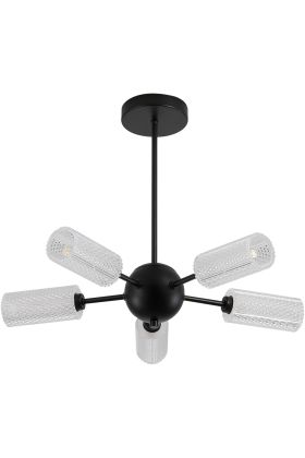 Plafondlamp Cosmic zwart 49cm