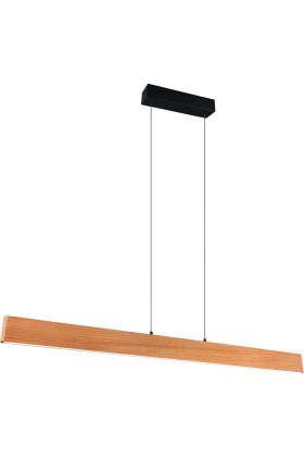 Hanglamp Edgewood hout 150cm