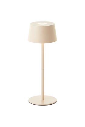 Brilliant Jona G40900/09 beige tafellamp op accu