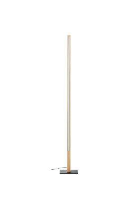 Brilliant Arion G99069/76 houten vloerlamp