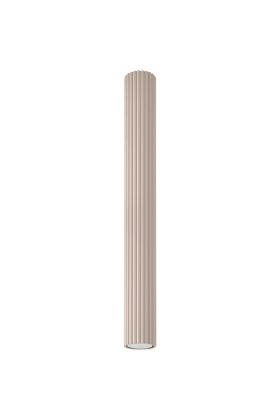 Sollux Karbon SL.1553 goudkleurige geribbelde plafondlamp
