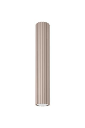 Sollux Karbon SL.1552 goudkleurige geribbelde plafondlamp