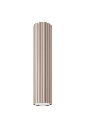 Sollux Karbon SL.1551 goudkleurige geribbelde plafondlamp