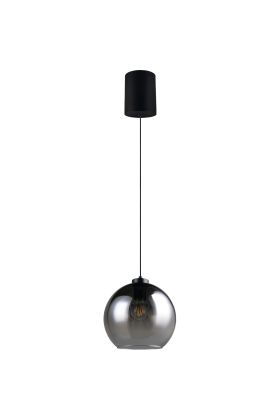 Hanglamp Liora rookglas 25cm