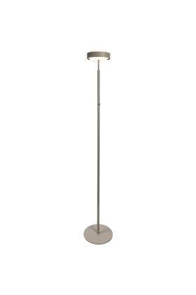 Freelight Puleggia olijf groene vloerlamp van 170cm hoog met LED geïntegreerde LED voor licht rondom met dimmer op de paal