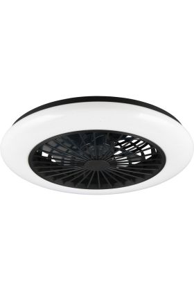Reality Stralsund R62522132 zwarte plafondventilator